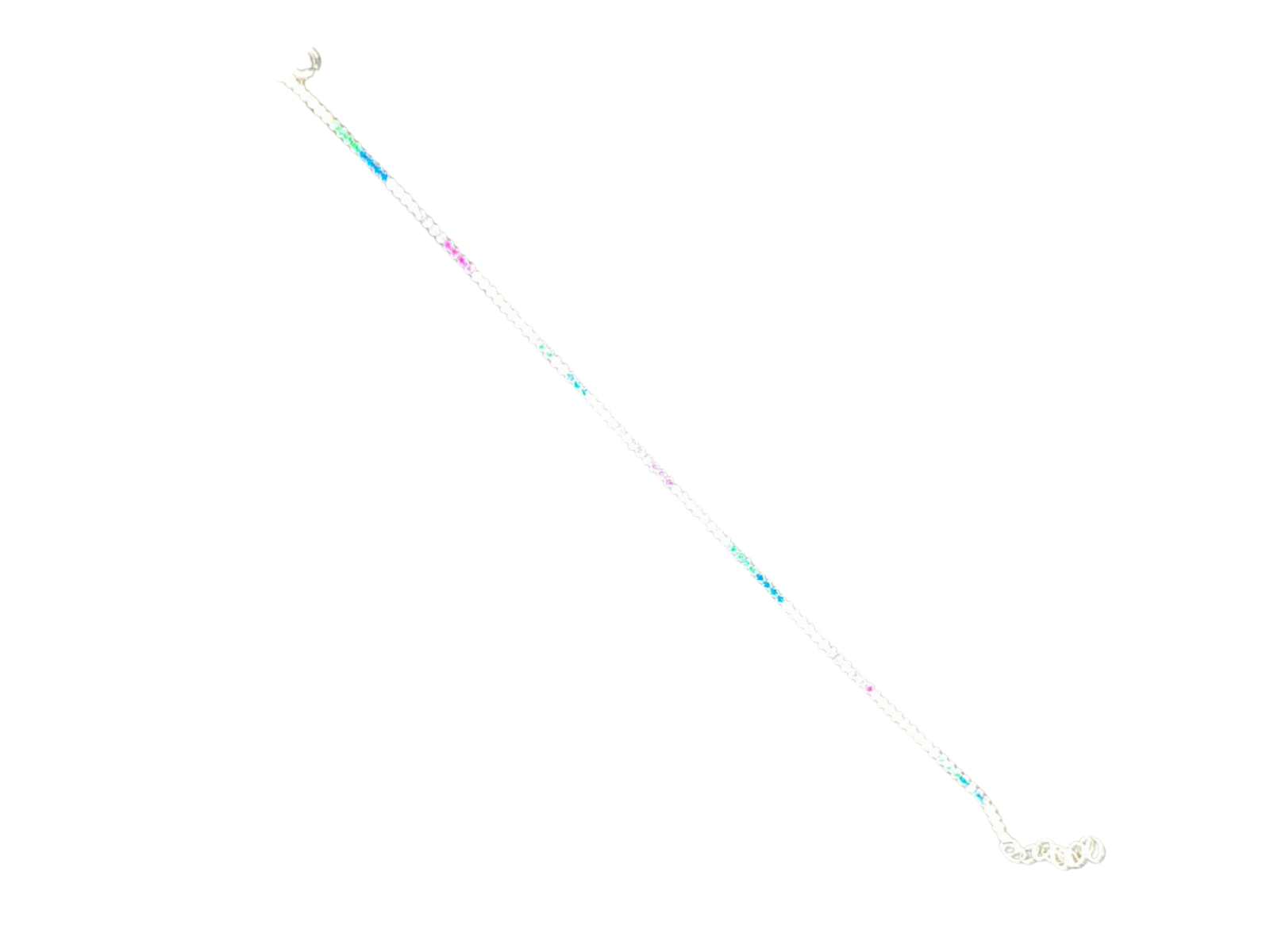 Pulsera plata colores