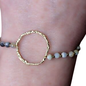 Pulsera piedra amazonita