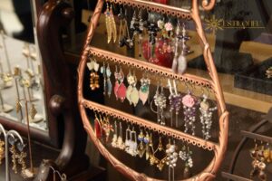pendientes brillantes pequenos