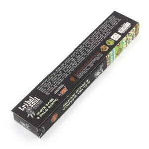 Caja de incienso de salvia blanca y palo santo Tribal Soul